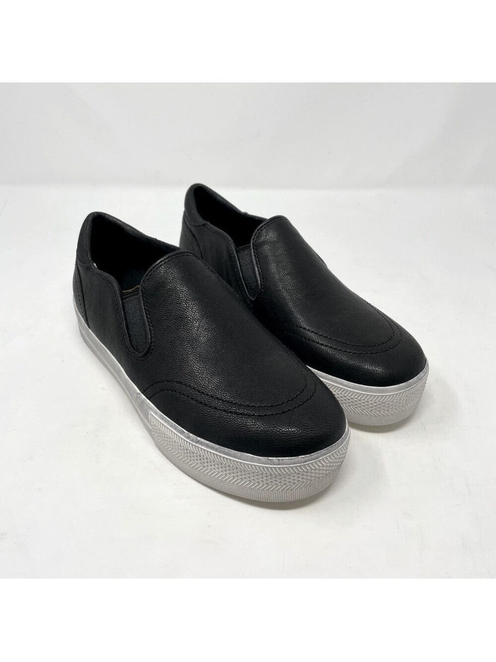 NIB Ash Womens Jungle Fashion Black Leather Sneakers - US9/EU40